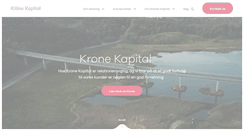 Desktop Screenshot of kronekapital.dk