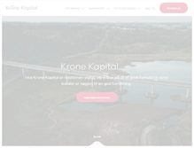Tablet Screenshot of kronekapital.dk